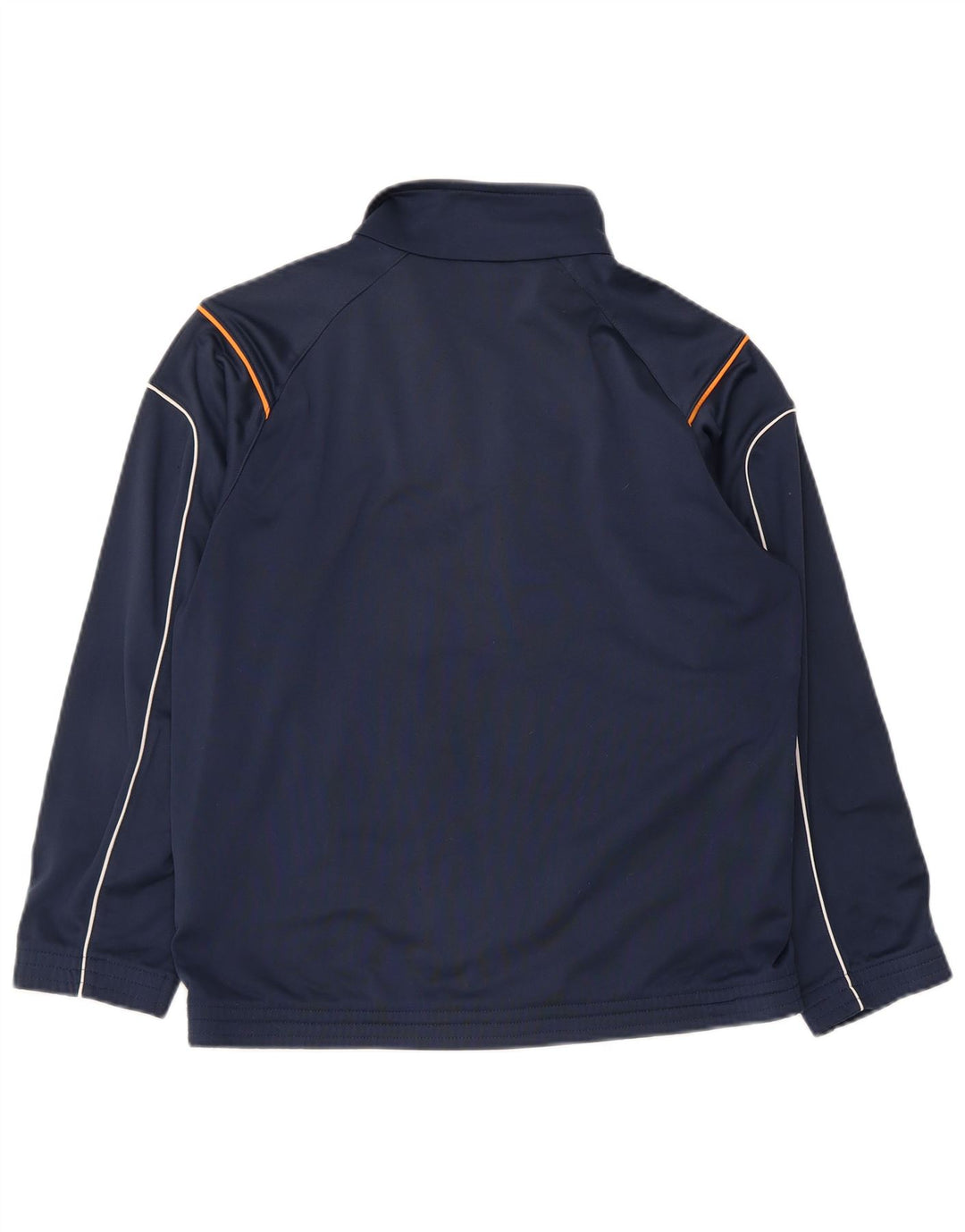Champion Womens Tracksuit Top Jacket UK 12 Médio Azul Marinho Colorblock