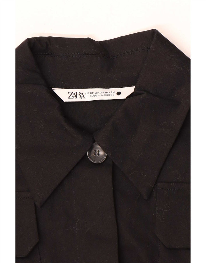 Jaqueta Bolero Feminina Zara Reino Unido 6 XS Preto