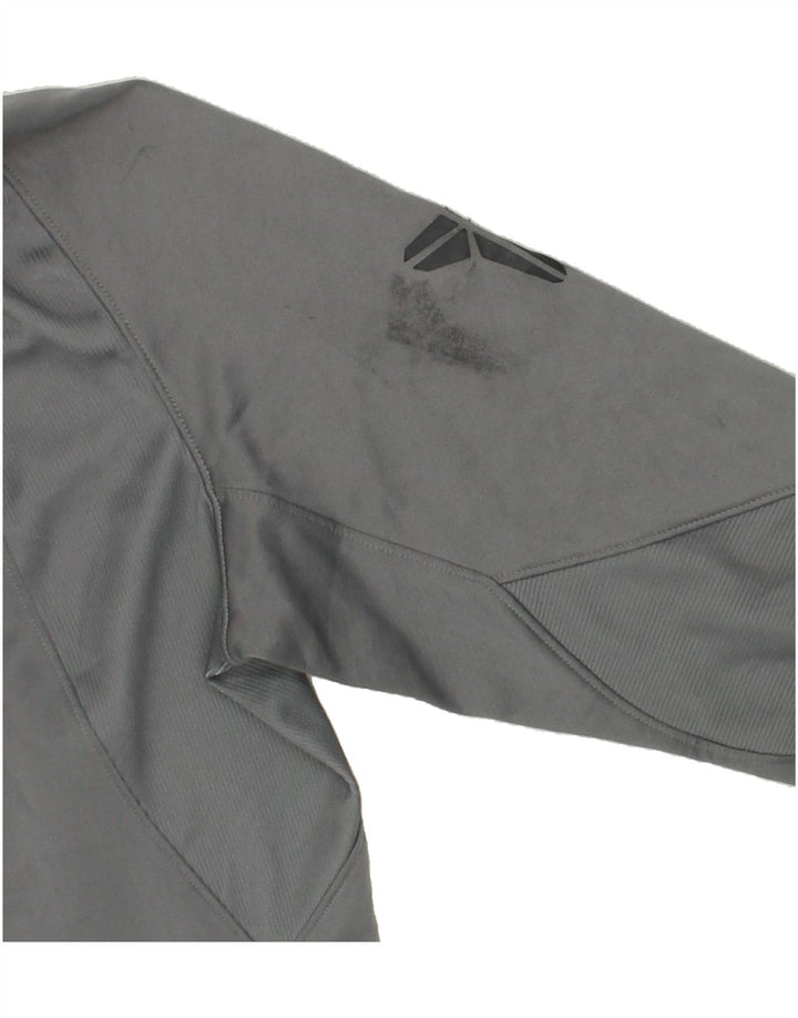 NIKE Womens Zip Hoodie Sweater UK 18 XL Grey Polyester Vintage Nike and Second-Hand Nike from Messina Hembry 