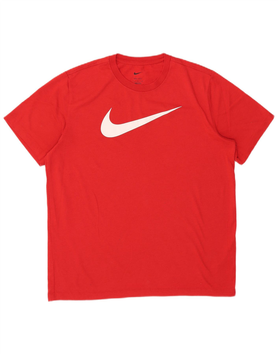 Camiseta Nike Masculina Dri Fit Graphic Top Grande Poliéster Vermelho