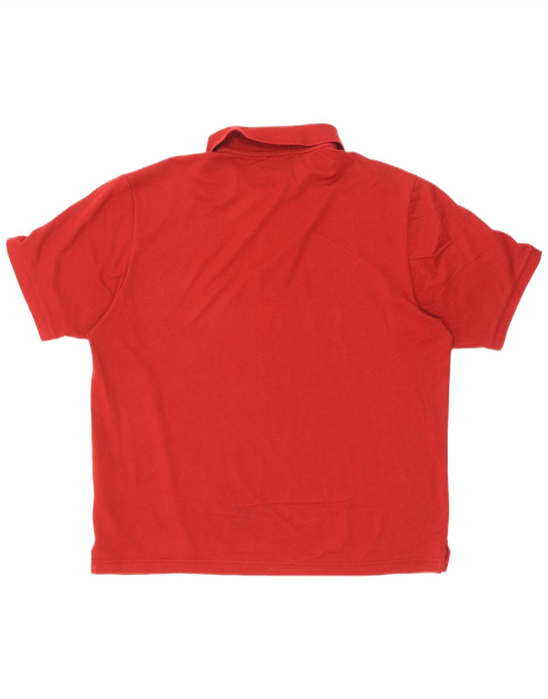 Camisa polo masculina Champion Easy Fit grande algodão vermelho