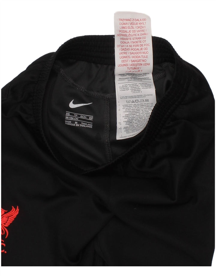 Shorts esportivos Nike Boys Liverpool 2-3 anos XS preto poliéster