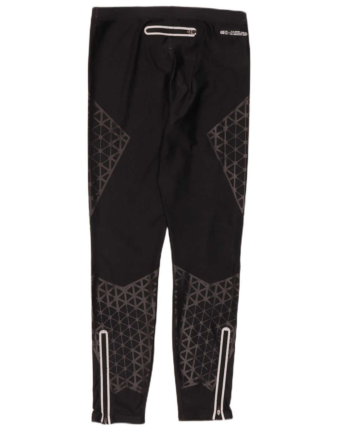 Nike Mens Dri Fit Leggings XL Preto Geométrico Poliéster