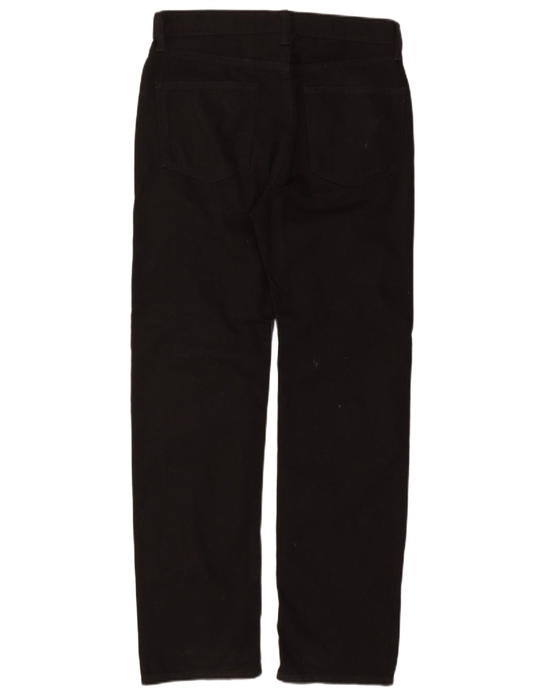 Jeans Marks & Spencer masculino regular fit reto W32 L31 algodão preto