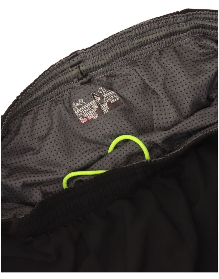Shorts esportivos masculinos Under Armour Heat Gear Graphic médio preto