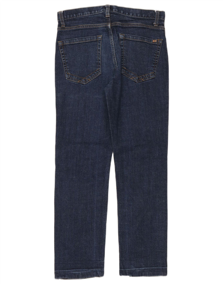 Vans Womens Straight Jeans W28 L26 Azul Marinho Algodão