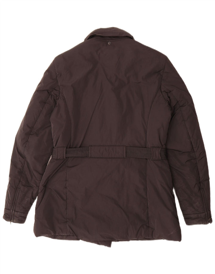 Casaco acolchoado feminino Refrigiwear UK 14 grande poliamida preta
