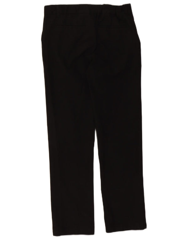 Calças casuais retas para meninos Marks & Spencer 14-15 anos W28 L28 pretas