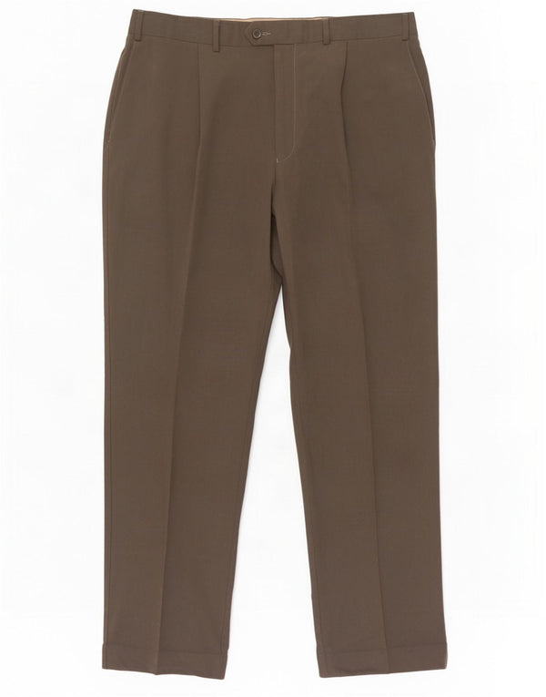 Calça masculina Marks & Spencer Pegged Suit W38 L31 cinza Lyocell