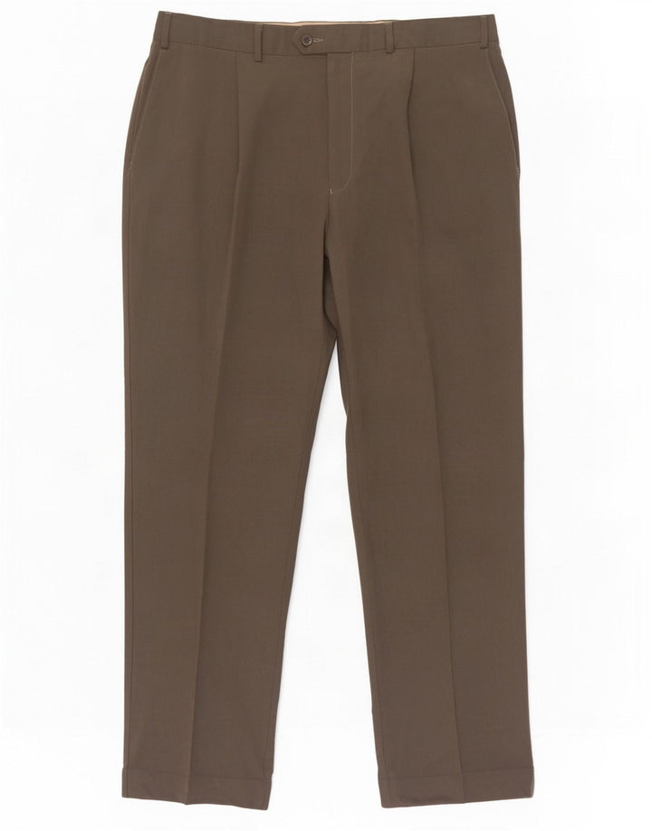 Calça masculina Marks & Spencer Pegged Suit W38 L31 cinza Lyocell