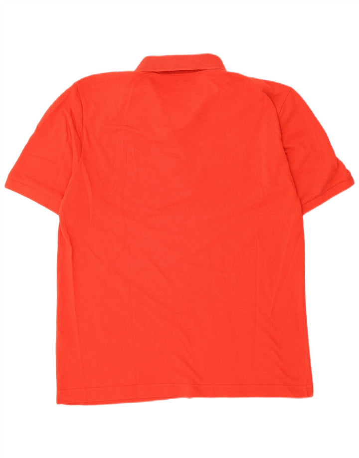 Camisa pólo gráfica masculina Kappa XL algodão vermelho