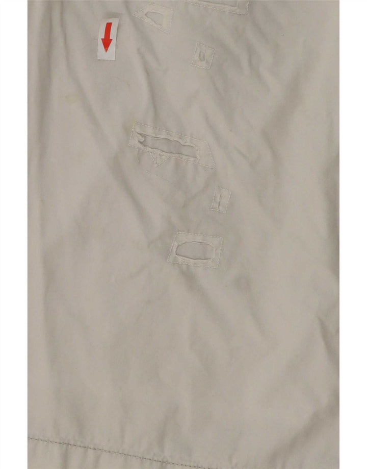Guess Mens Chino Shorts W29 Pequeno Algodão Cinza