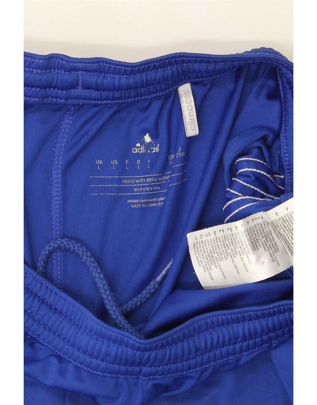 Adidas Masculino Climacool Sport Shorts Grande Azul Colorblock Poliéster