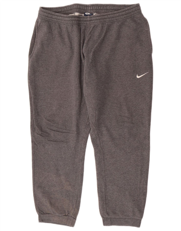 Calça de treino masculina Nike Joggers 2XL algodão cinza