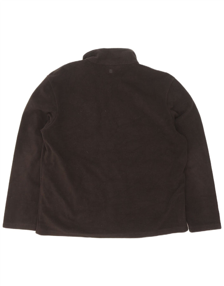 Jaqueta de lã masculina Mountain Warehouse UK 44 2XL poliéster preto