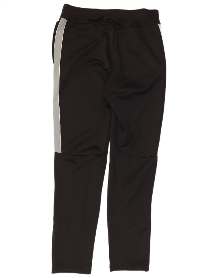 Calça de treino feminina NIKE UK 14 médio preto colorblock poliéster