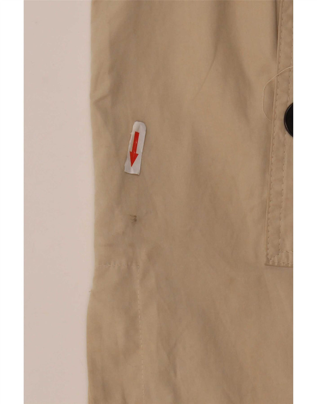 Zara Womens Oversized Trench Coat UK 10 Pequeno Bege