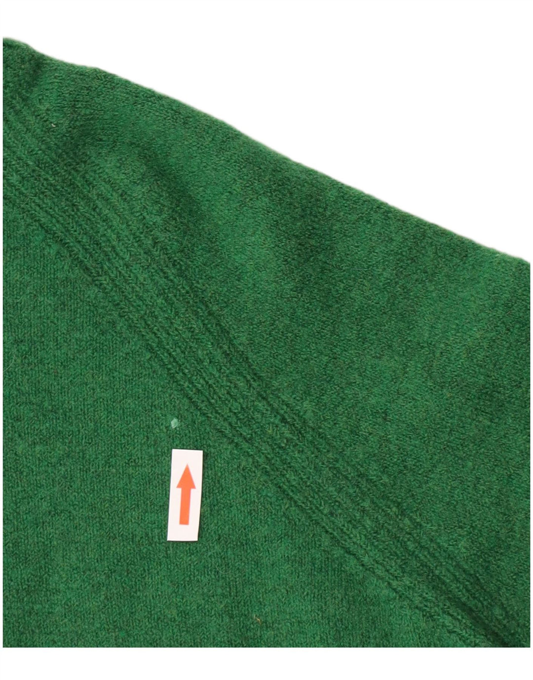 J. Crew Suéter feminino oversized com gola redonda Reino Unido 10 pequeno nylon verde