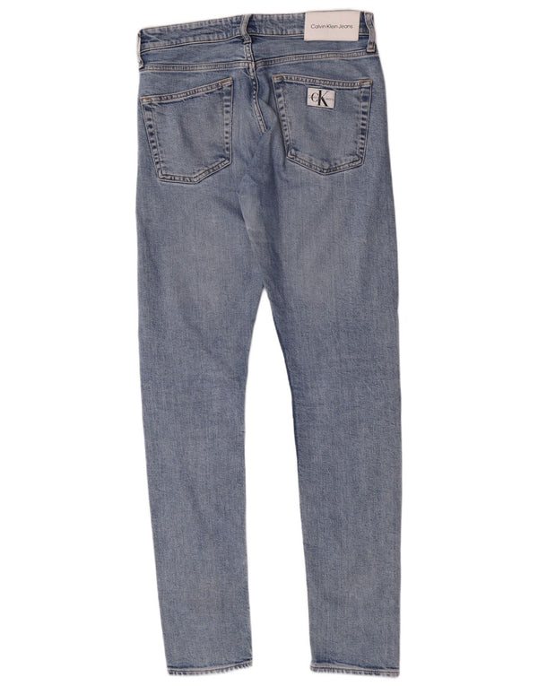Calvin Klein Jeans Skinny Masculino W30 L34 Azul Algodão