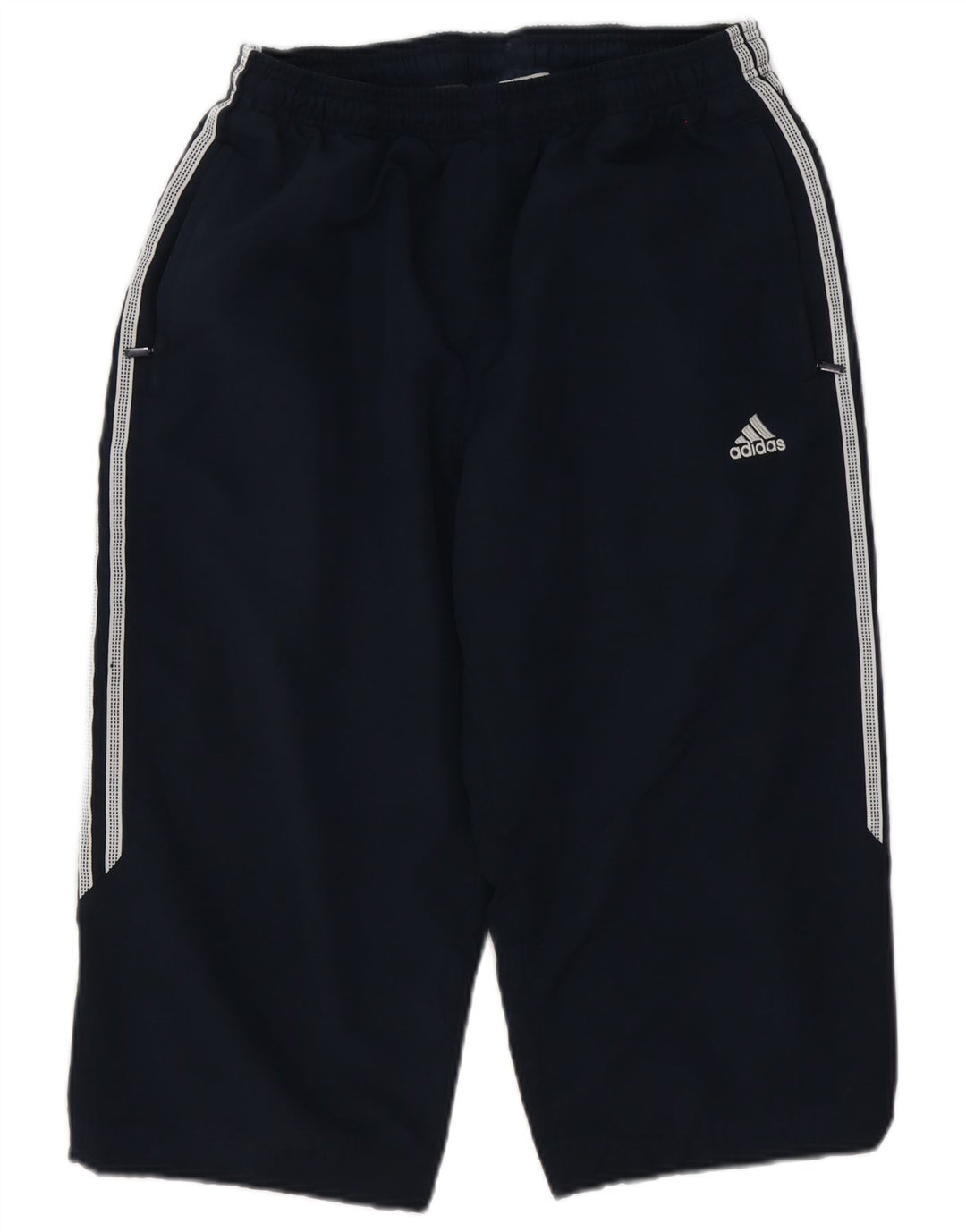 Calça Adidas Mens Capri Treino Médio Azul Marinho Poliéster