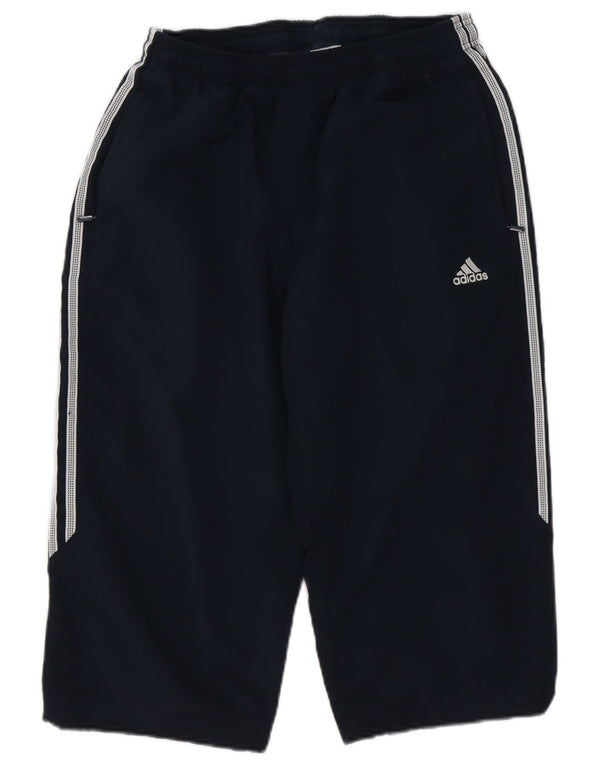 Calça Adidas Mens Capri Treino Médio Azul Marinho Poliéster