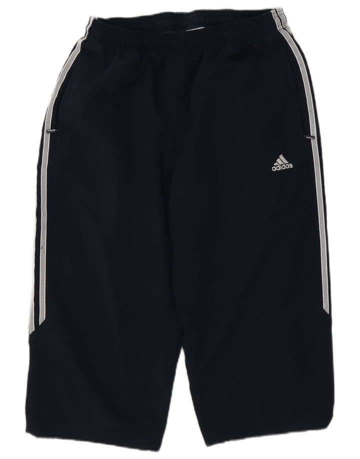 Calça Adidas Mens Capri Treino Médio Azul Marinho Poliéster