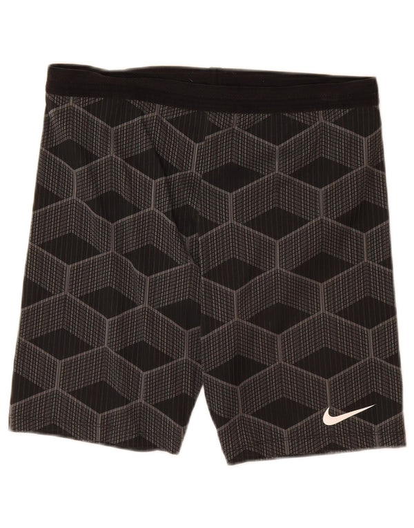 Nike Mens Sport Shorts Grande Cinza Geométrico