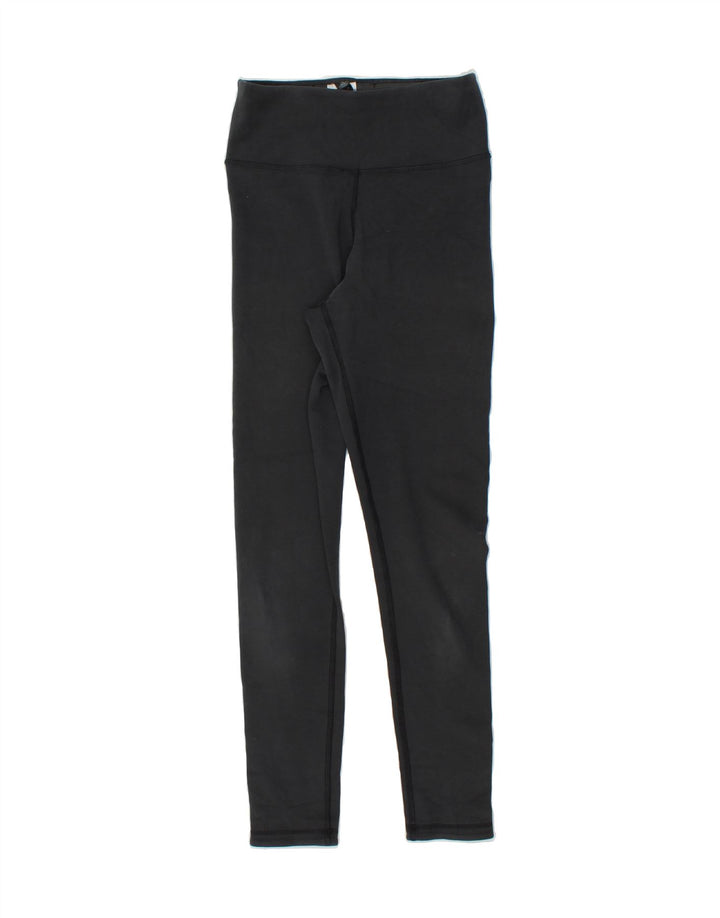 ADIDAS Womens Leggings UK 4/6 XS  Black Vintage Adidas and Second-Hand Adidas from Messina Hembry 