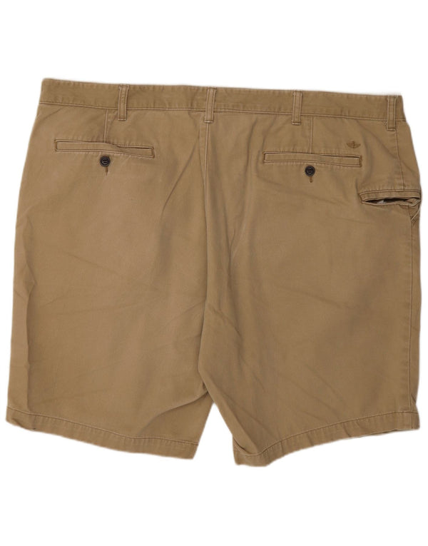 Dockers Mens Cargo Shorts 2XL W44 Algodão Bege