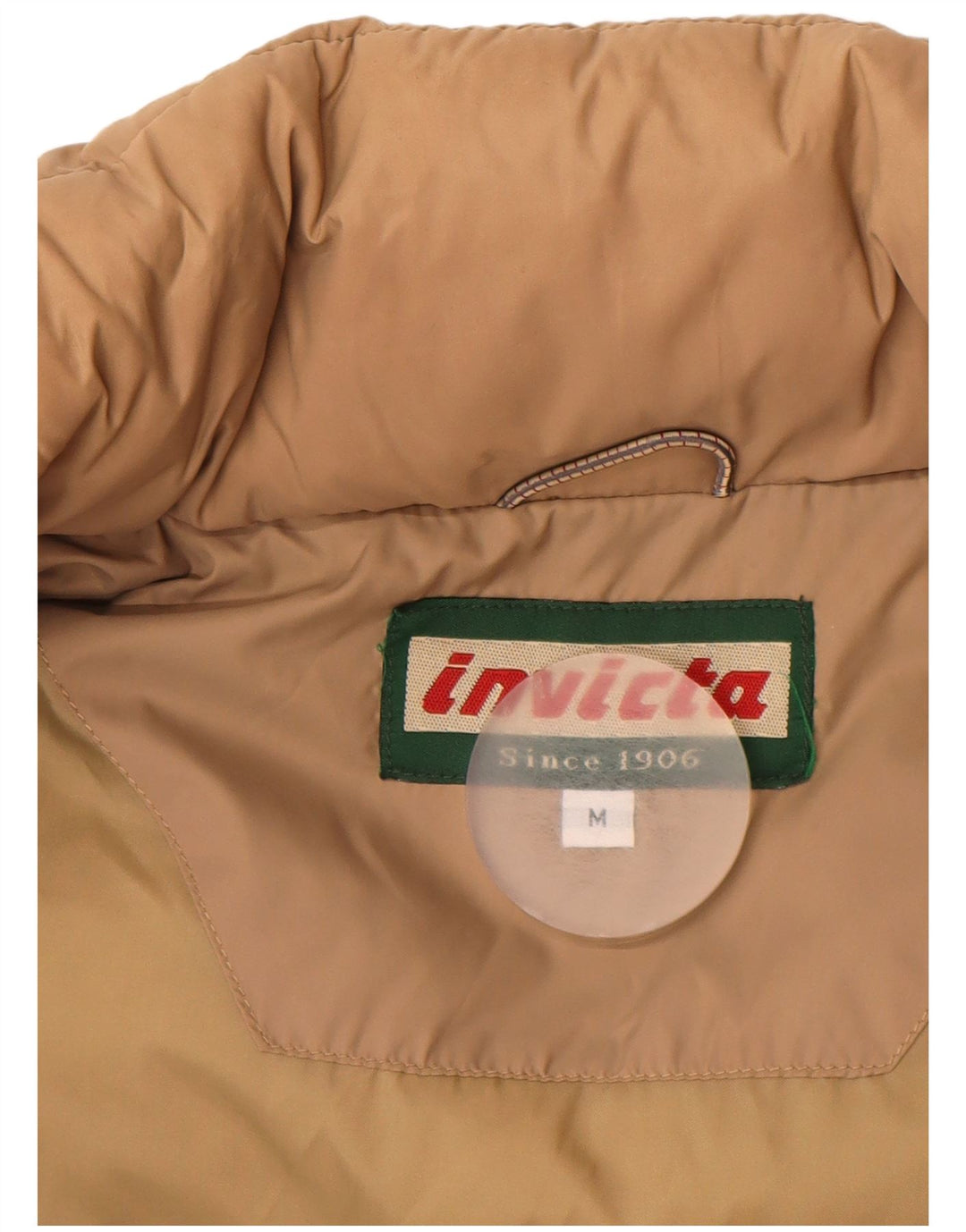 Casaco acolchoado masculino Invicta UK 38 poliamida bege médio