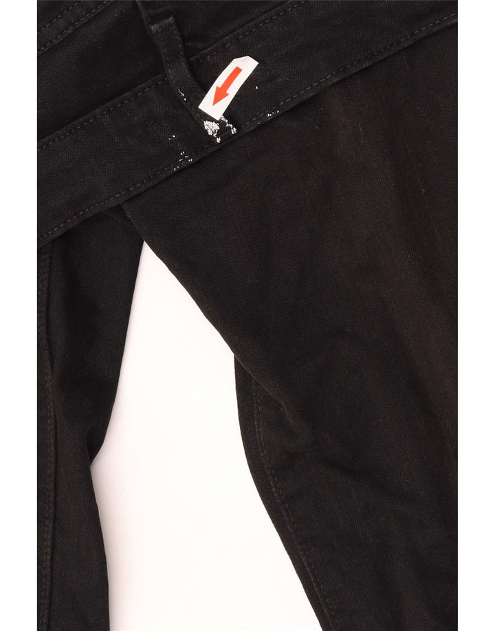 Calça jeans feminina Levi's 712 Slim W30 L32 algodão preto