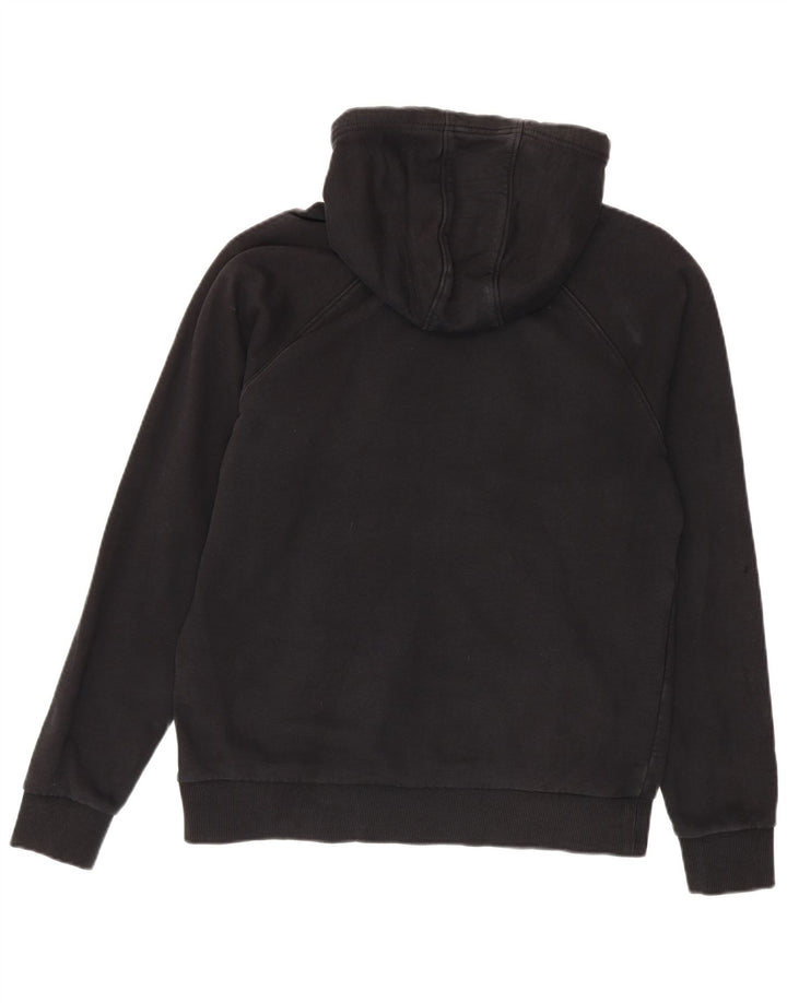 Calvin Klein moletom com capuz gráfico masculino médio algodão preto