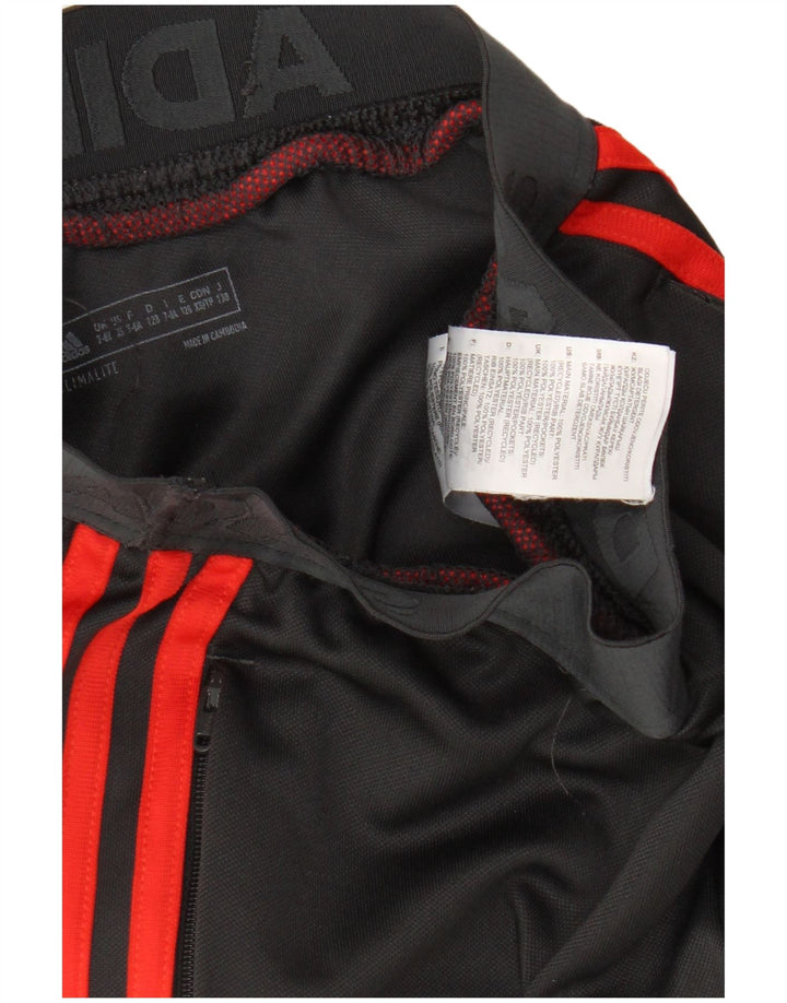 Calças de treino Adidas Boys Climalite 7-8 anos preto poliéster