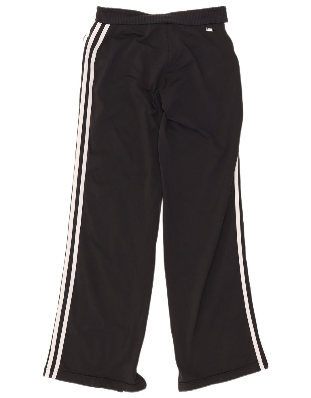 Calça de treino feminina Adidas UK 10 pequena poliamida preta