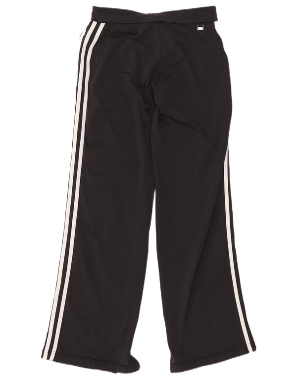 Calça de treino feminina Adidas UK 10 pequena poliamida preta