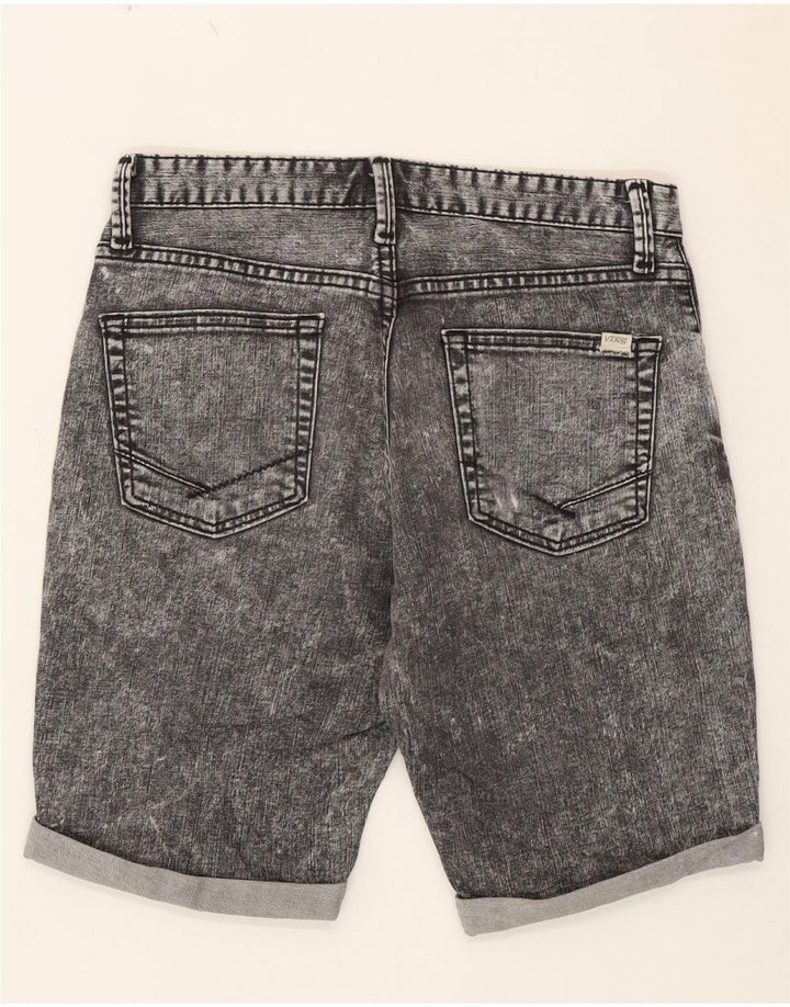 Shorts feminino Vans Acid Wash Denim W28 cinza médio