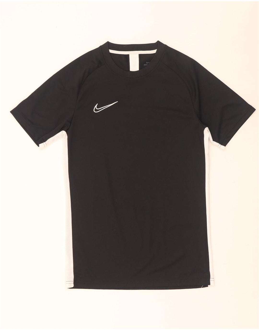 Camiseta Nike Masculina Dri Fit Top Pequeno Bloco Colorido Preto