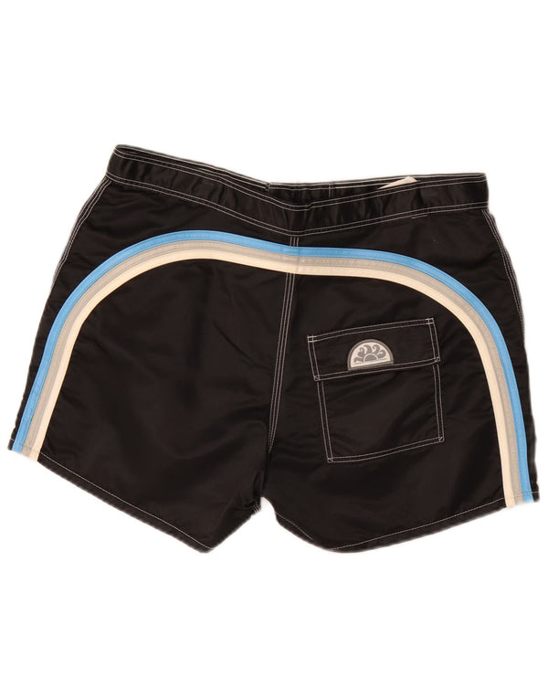 Sundek Mens Natação Shorts Grande Nylon Preto