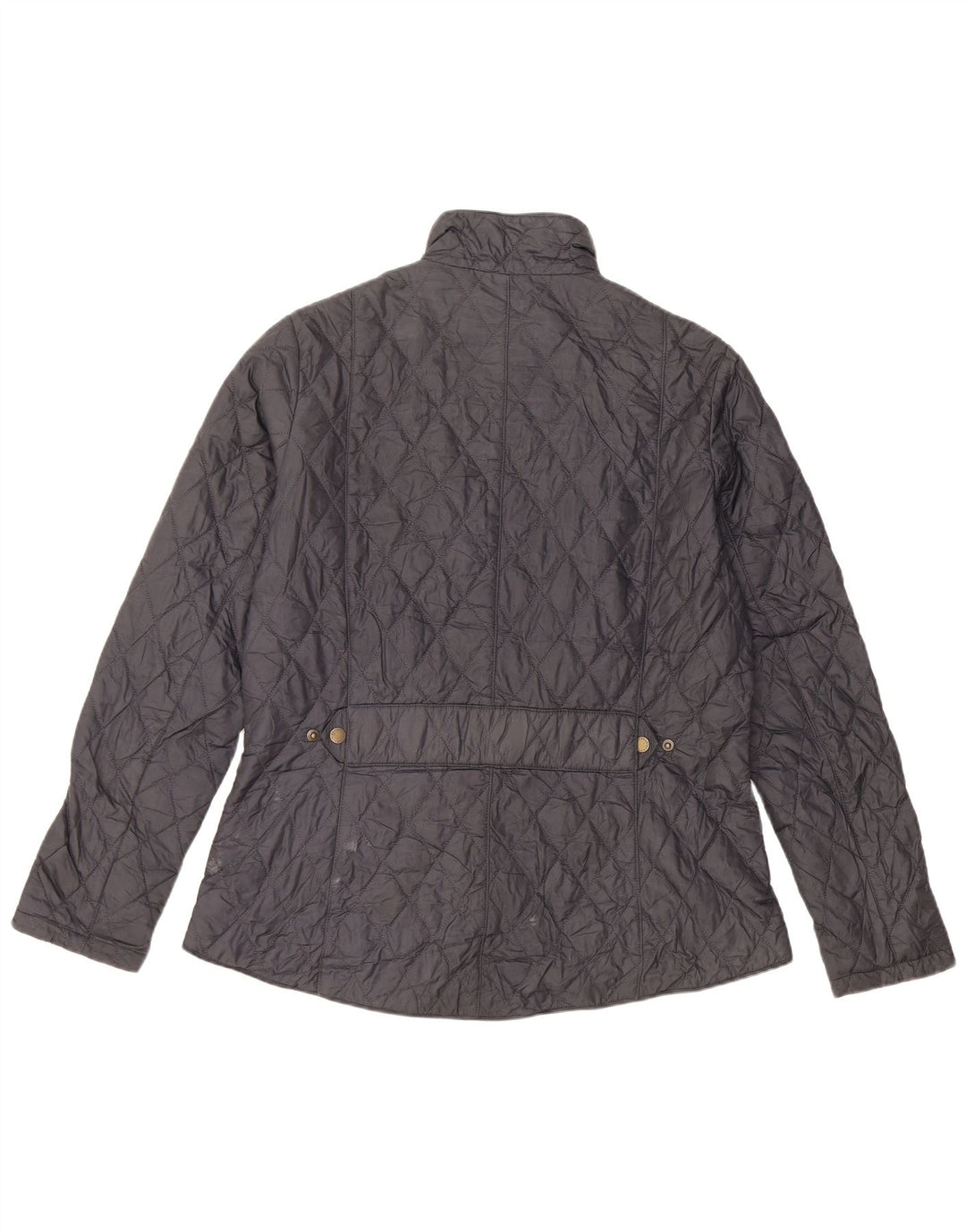 Jaqueta acolchoada feminina BARBOUR UK 16 grande azul marinho