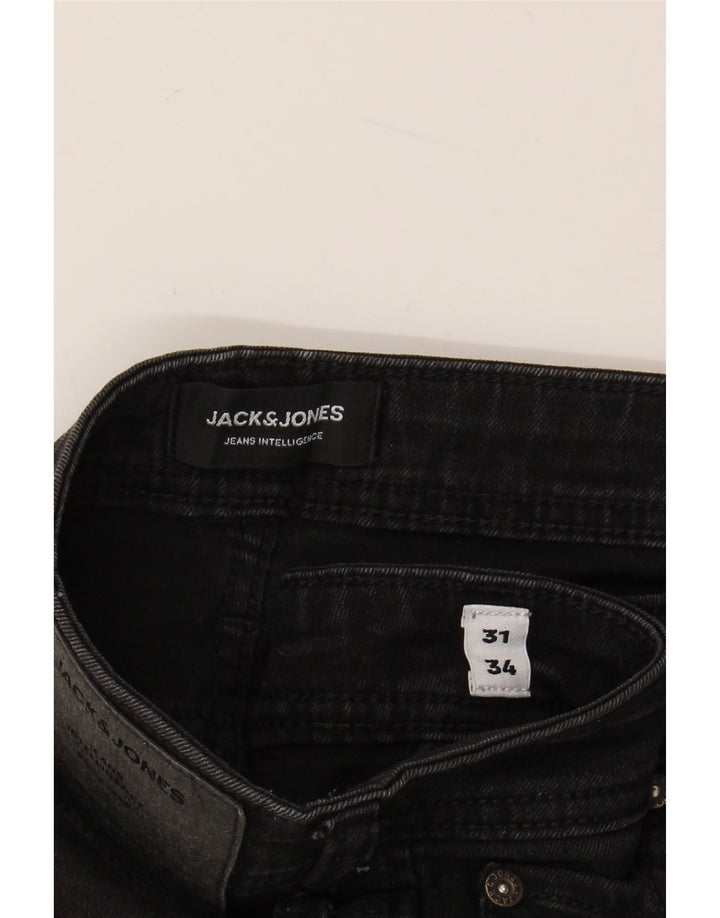 Jeans skinny masculino JACK & JONES W31 L34 preto