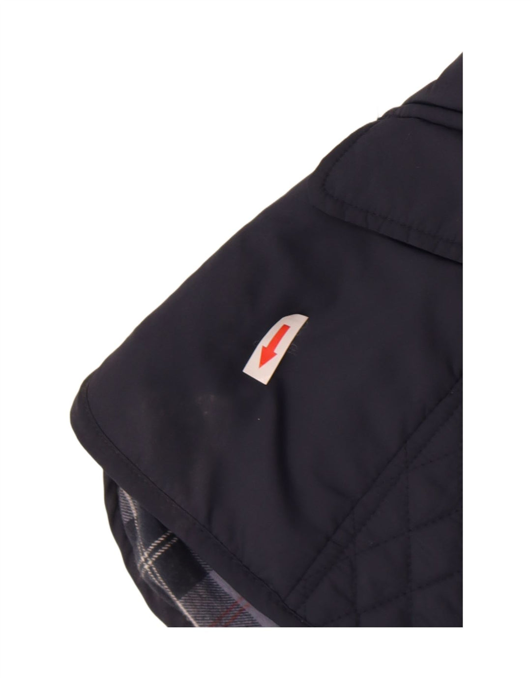 Jaqueta acolchoada feminina Musto UK 8 poliéster azul marinho pequeno