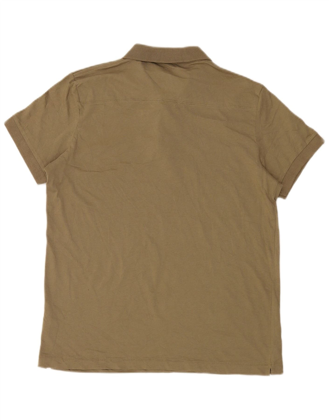 Camisa polo masculina French Connection grande algodão cáqui