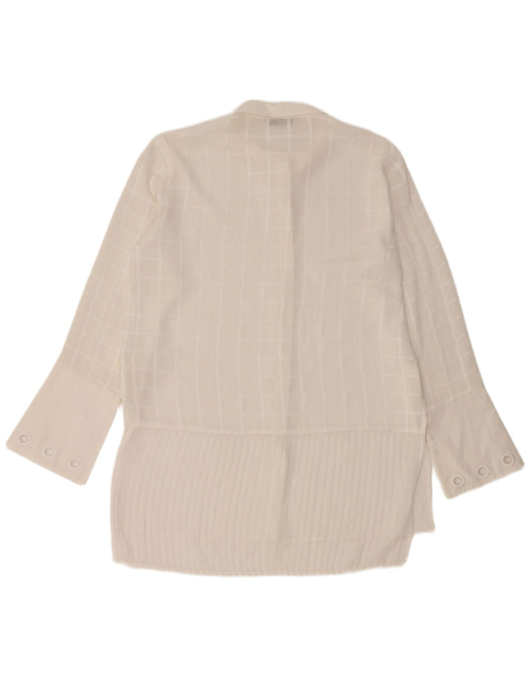 Blusa feminina com palangre DESIGUAL Reino Unido 16 grande branca