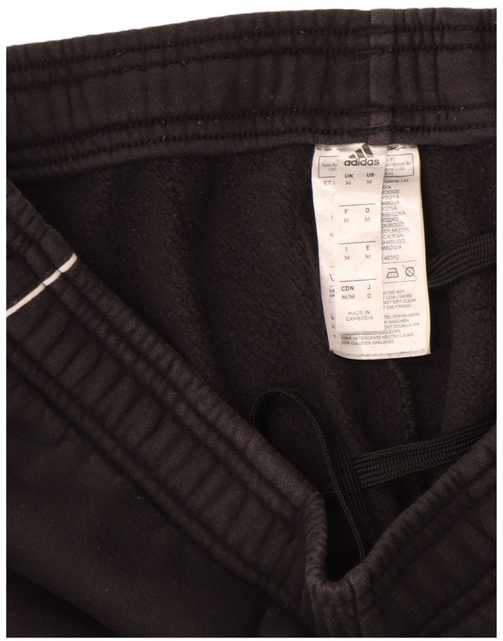 Adidas Mens Treino Calças Joggers Médio Algodão Preto