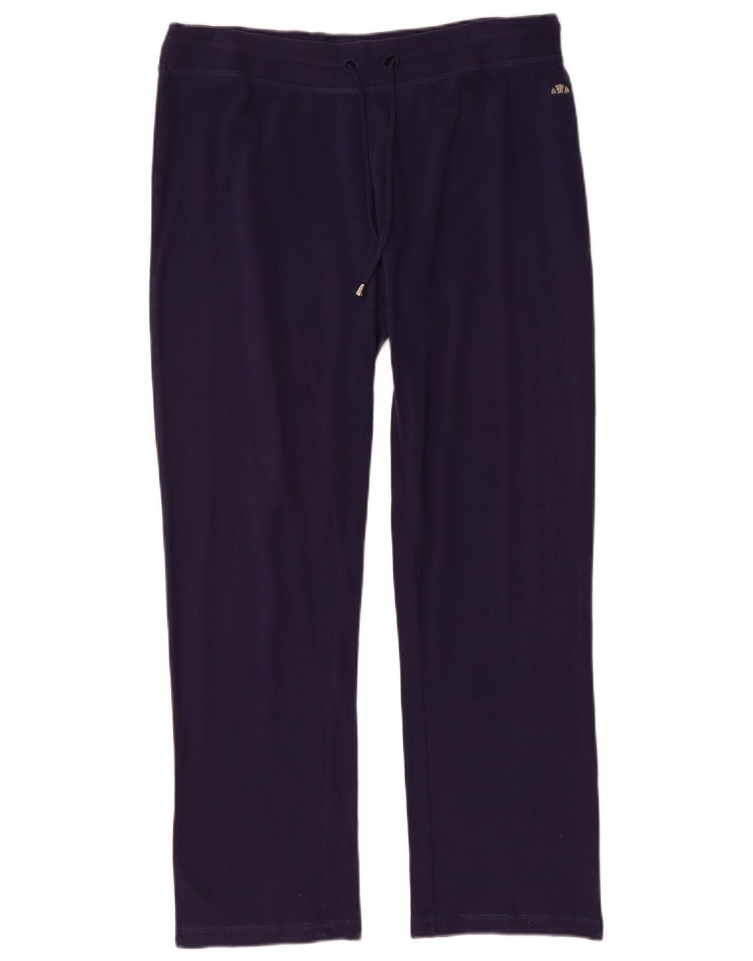 Calça de treino feminina ELLESSE UK 20 2XL algodão azul marinho