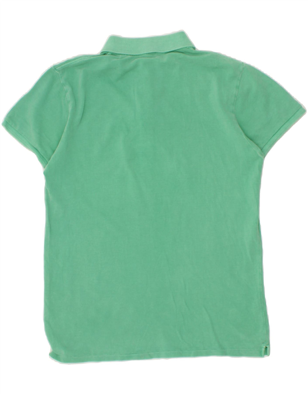 SCOTCH & SODA Mens Polo Shirt Large Green Cotton Vintage Scotch & Soda and Second-Hand Scotch & Soda from Messina Hembry 