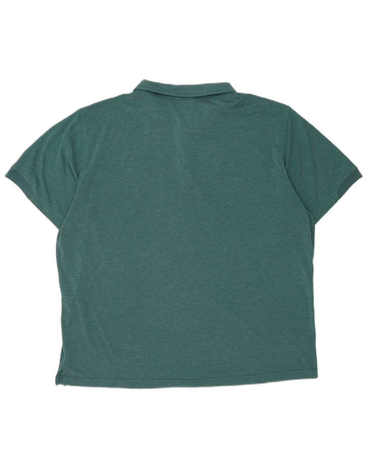 Camisa polo masculina Columbia 2XL poliéster verde