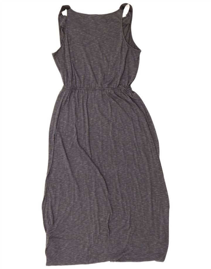 Vestido maxi feminino sem mangas MOSSIMO UK 18 XL cinza rayon