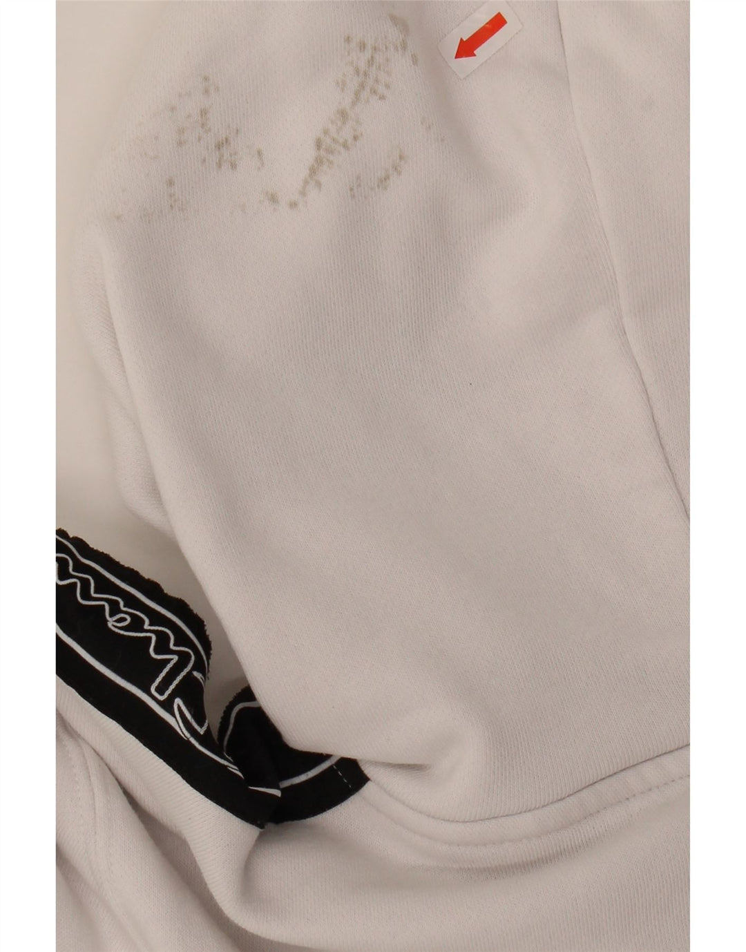 CHAMPION Suéter com capuz gráfico masculino grande algodão colorido branco