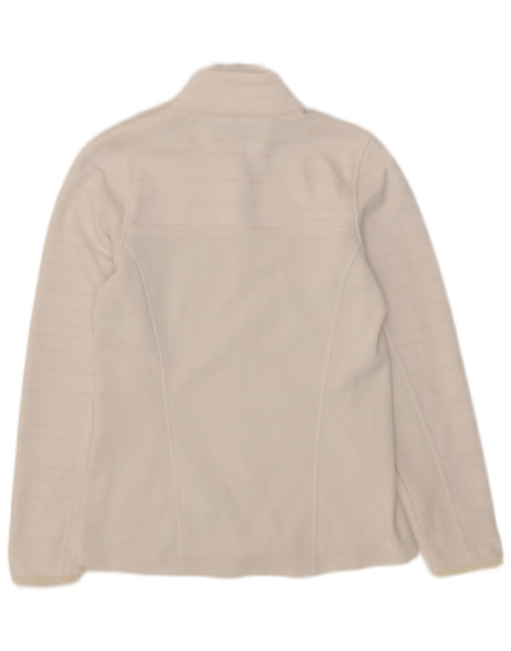 Jaqueta Nike Feminina Therma-Fit Tracksuit UK 12 Médio Poliéster Branco
